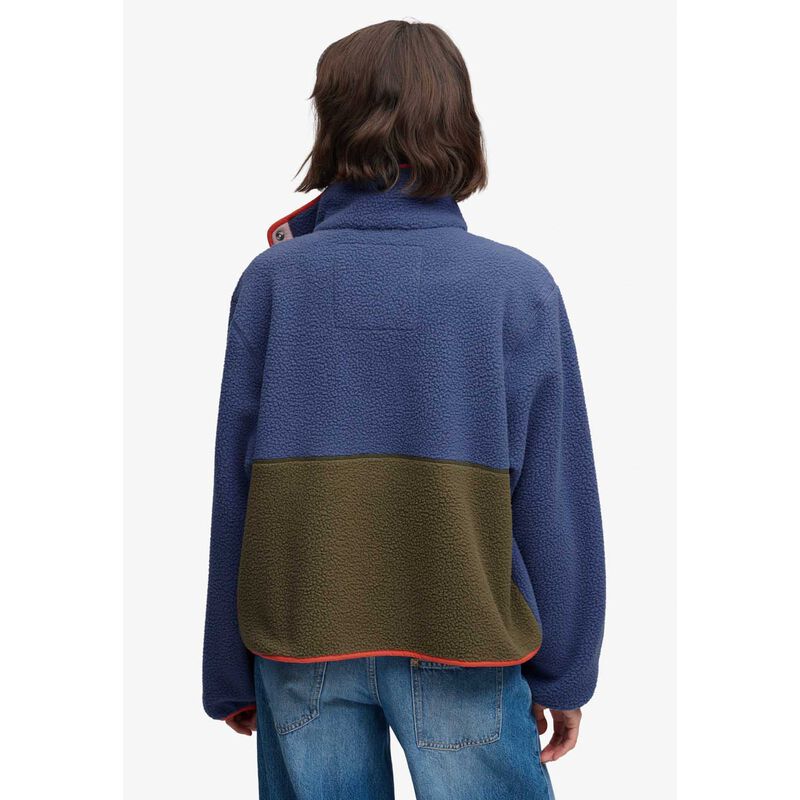Superdry Colour Block Fleece Jacket image number 1